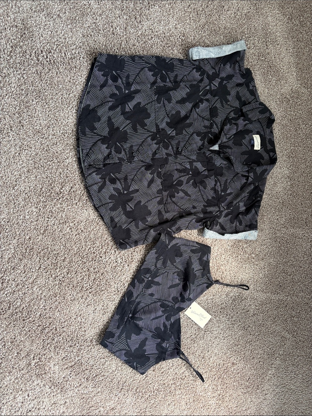 Matching Cami & Button Down Set